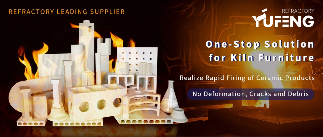 Refractory Material Factory Supply Table Ware Tableware Ceramics Cordierite Kiln Furniture